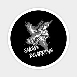 Xtreme Snowboarding Magnet